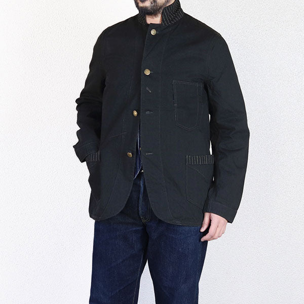 CONDUCTOR JACKET / ORIGINAL COTTON TWILL × BLACK WABASH CLOTH