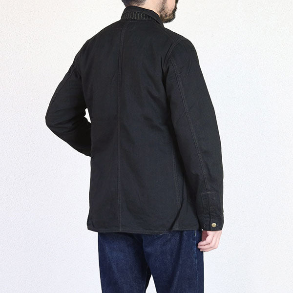 CONDUCTOR JACKET / ORIGINAL COTTON TWILL × BLACK WABASH CLOTH