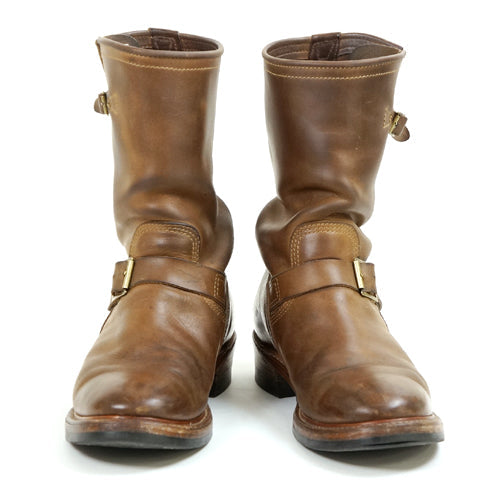 WABASH ENGINEER BOOTS / HORWEEN LEATHER CXL / NATURAL