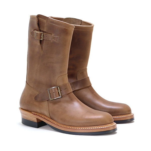 WABASH ENGINEER BOOTS / HORWEEN LEATHER CXL / NATURAL
