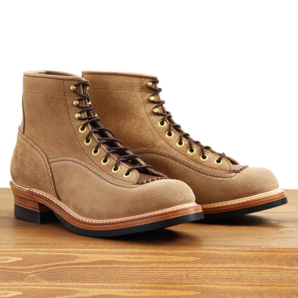 PRE-ORDER 2024 / DONKEY PUNCHER BOOTS / HORWEEN LEATHER CXL / NATURAL ROUGHOUT