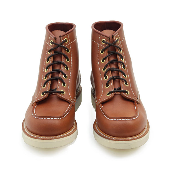 MOC TOE BOOTS / HORWEEN LEATHER CAVALIER / WHISKEY