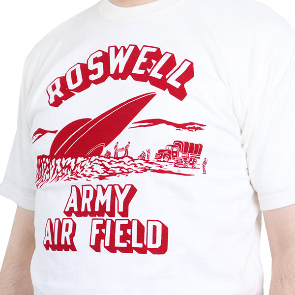 T-SHIRT / ROSWELL AAF UFO / UNIDENTIFIED SERIES / VINTAGE STYLE LIGHT WEIGHT JERSEY