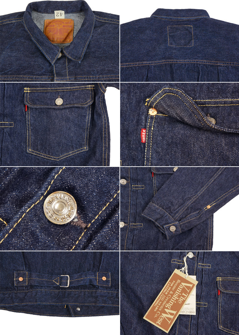 Lot 506 XX / 1946-47 MODEL / 1st GENERATION DENIM JACKET / 14oz INDIGO DENIM