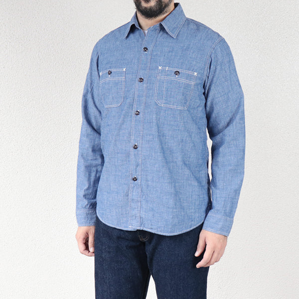 NEAL SHIRT / VINTAGE INDIGO CHAMBRAY