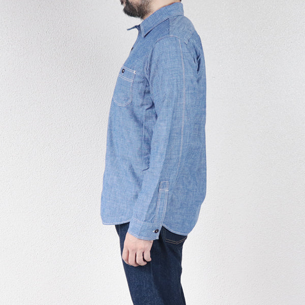 NEAL SHIRT / VINTAGE INDIGO CHAMBRAY