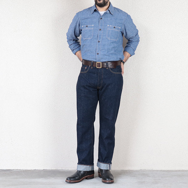 NEAL SHIRT / VINTAGE INDIGO CHAMBRAY