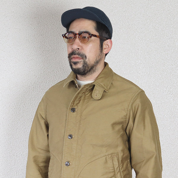 DECK WORKER JACKET / 1940 - 1950s U.S. NAVY MILITARY IMAGE CLOTHING