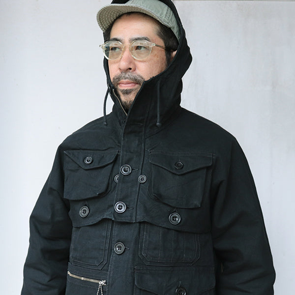 TIMBER CRUISER COAT / U.S. FOREST SERVICE / YARN-DYED BLACK