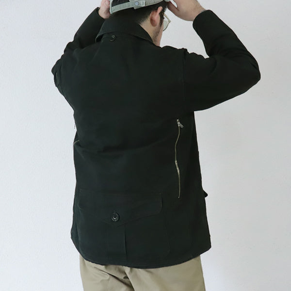 TIMBER CRUISER COAT / U.S. FOREST SERVICE / YARN-DYED BLACK