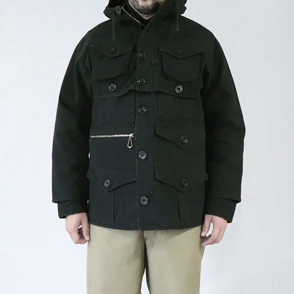 TIMBER CRUISER COAT / U.S. FOREST SERVICE / YARN-DYED BLACK