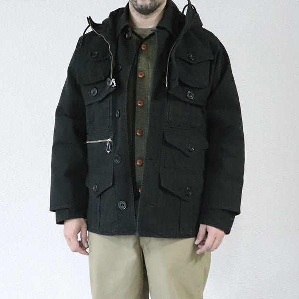 TIMBER CRUISER COAT / U.S. FOREST SERVICE / YARN-DYED BLACK