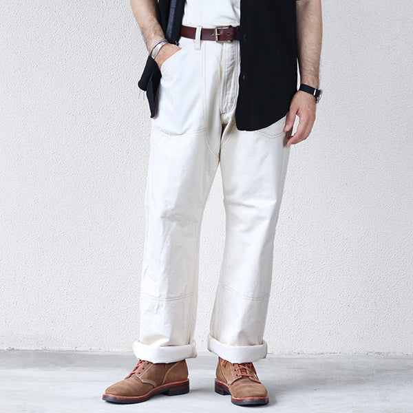 Lot 102 DENIM OVERALLS / THE IRONALL FACTORIES CO. / RAW WHITE