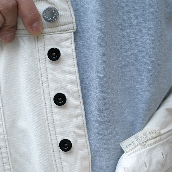 Lot 102 DENIM OVERALLS / THE IRONALL FACTORIES CO. / RAW WHITE