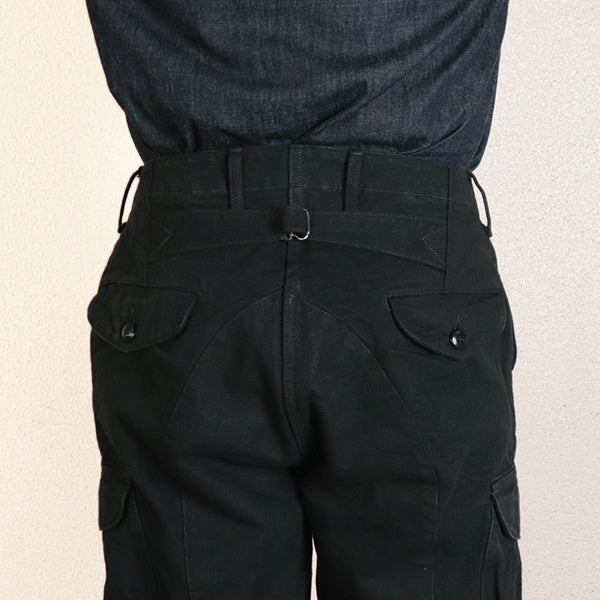 TIMBER CRUISER TROUSERS / 13oz YARN-DYED COTTON DUCK / BLACK