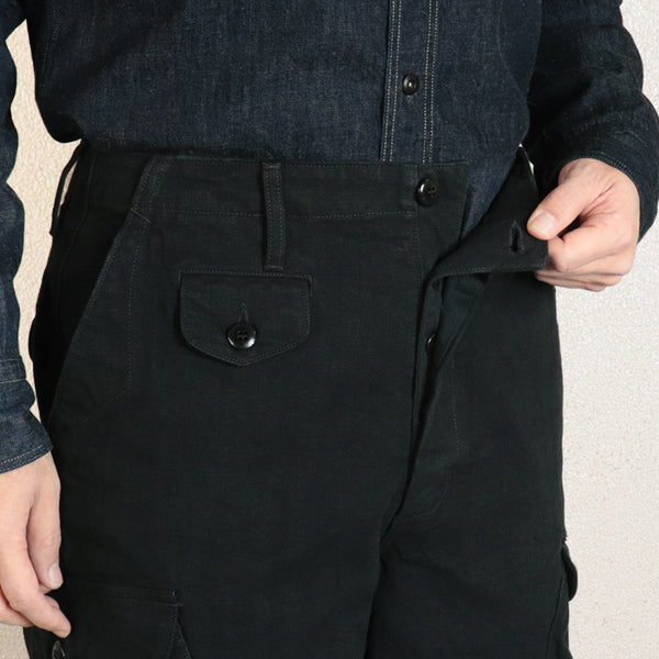 TIMBER CRUISER TROUSERS / 13oz YARN-DYED COTTON DUCK / BLACK