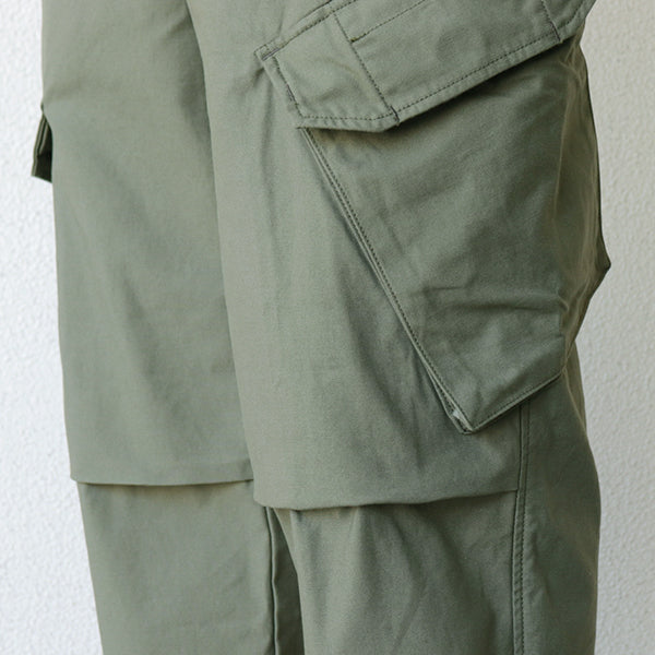 BRIGADE PANTS / COTTON × CORDURA  MILITARY BACK SATIN