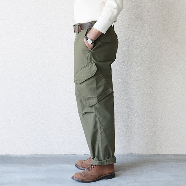 BRIGADE PANTS / COTTON × CORDURA  MILITARY BACK SATIN