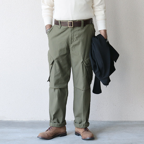 BRIGADE PANTS / COTTON × CORDURA  MILITARY BACK SATIN