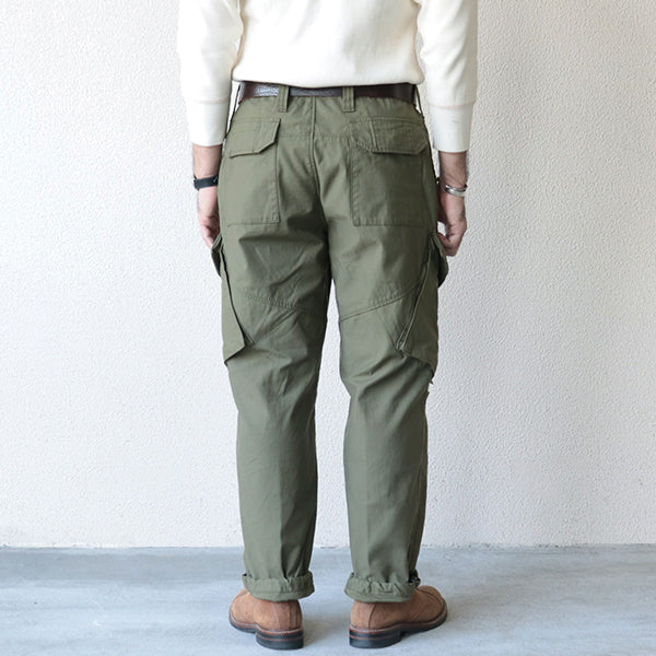 BRIGADE PANTS / COTTON × CORDURA  MILITARY BACK SATIN