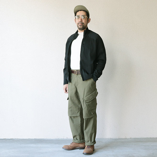 BRIGADE PANTS / COTTON × CORDURA  MILITARY BACK SATIN