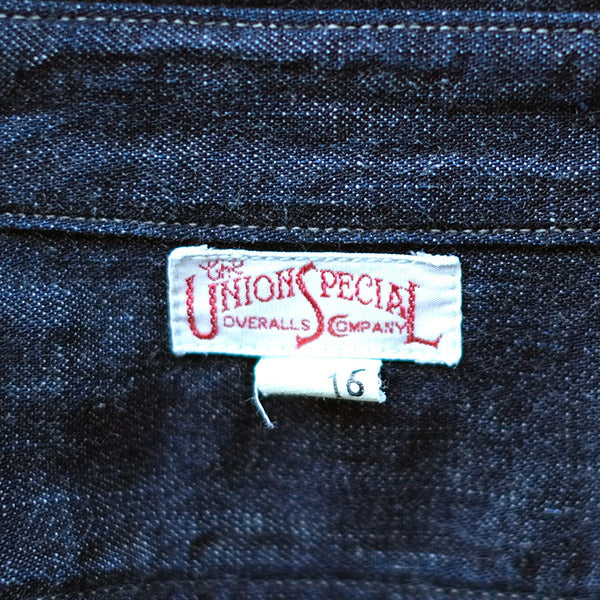 DIAMOND CRACKER SHIRT / VINTAGE STYLE 8oz DENIM / INDIGO