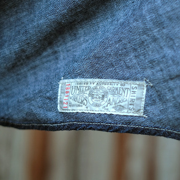 DIAMOND CRACKER SHIRT / VINTAGE STYLE 8oz DENIM / INDIGO