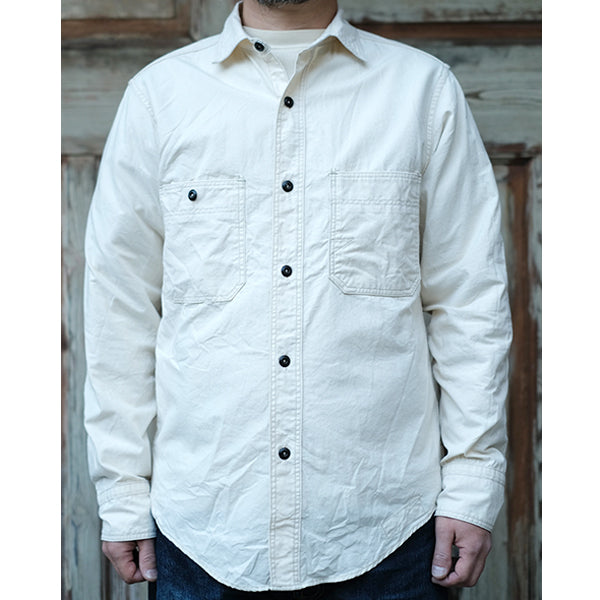 DIAMOND CRACKER SHIRT / ORIGINAL HIGH DENSITY CHAMBRAY / RAW WHITE