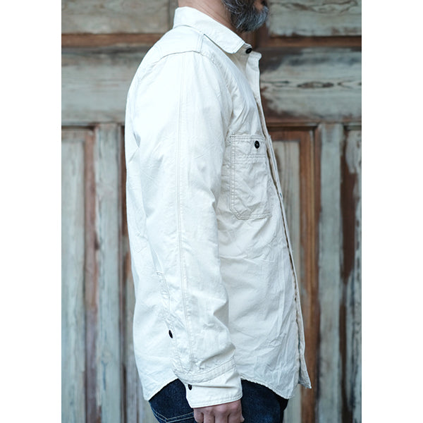 DIAMOND CRACKER SHIRT / ORIGINAL HIGH DENSITY CHAMBRAY / RAW WHITE