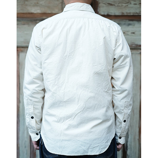 DIAMOND CRACKER SHIRT / ORIGINAL HIGH DENSITY CHAMBRAY / RAW WHITE