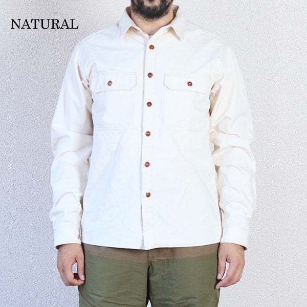 UPLANDER SHIRT / VINTAGE STYLE 10oz SULFUR-DYED DUCK