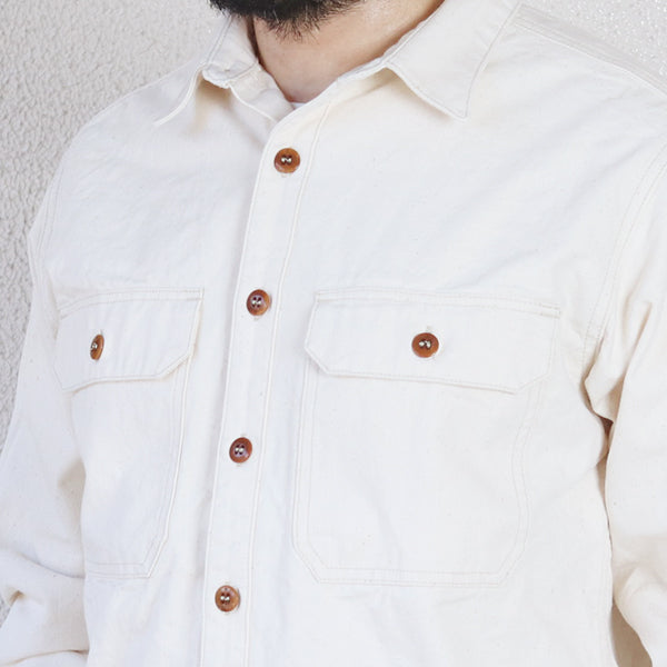 UPLANDER SHIRT / VINTAGE STYLE 10oz SULFUR-DYED DUCK