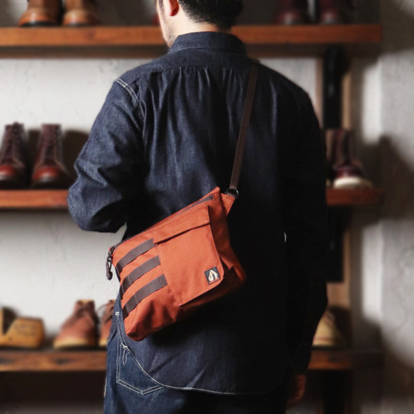 TOURIST BAG / CORDURA NYLON CLOTH / DARK ORANGE