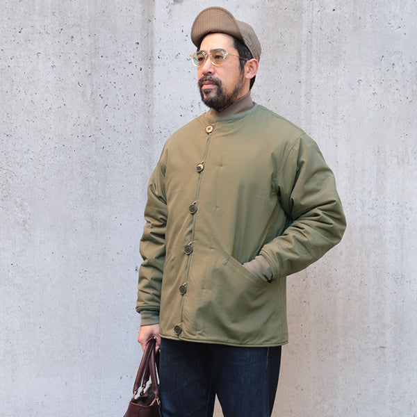 M-43 INDIPENDENT / REVERSIBLE PILE JACKET / POLARTEC THERMAL PRO / OLIVE