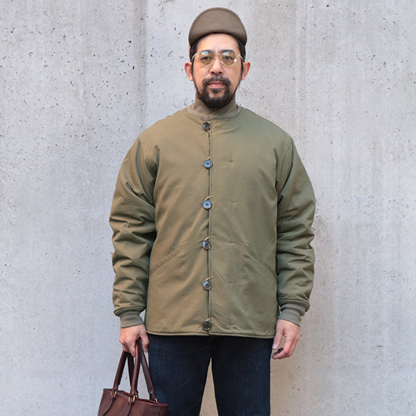 M-43 INDIPENDENT / REVERSIBLE PILE JACKET / POLARTEC THERMAL PRO / OLIVE