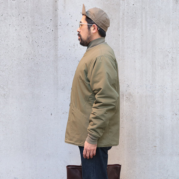 M-43 INDIPENDENT / REVERSIBLE PILE JACKET / POLARTEC THERMAL PRO / OLIVE