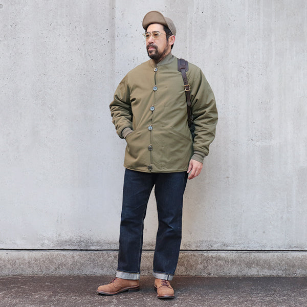 M-43 INDIPENDENT / REVERSIBLE PILE JACKET / POLARTEC THERMAL PRO / OLIVE