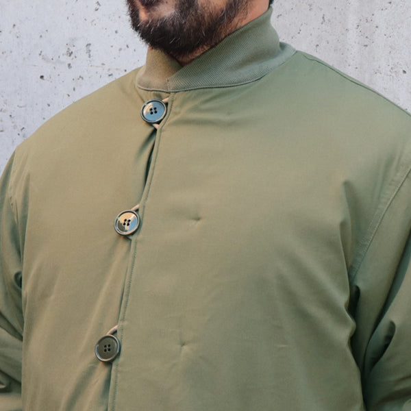 M-43 INDIPENDENT / REVERSIBLE PILE JACKET / POLARTEC THERMAL PRO / OLIVE