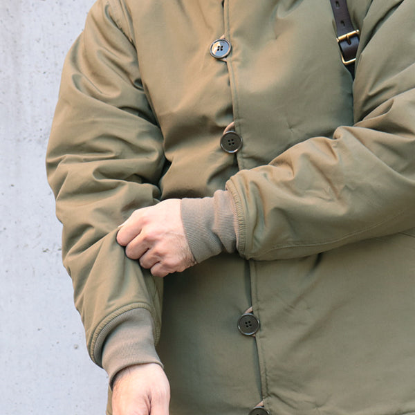 M-43 INDIPENDENT / REVERSIBLE PILE JACKET / POLARTEC THERMAL PRO / OLIVE