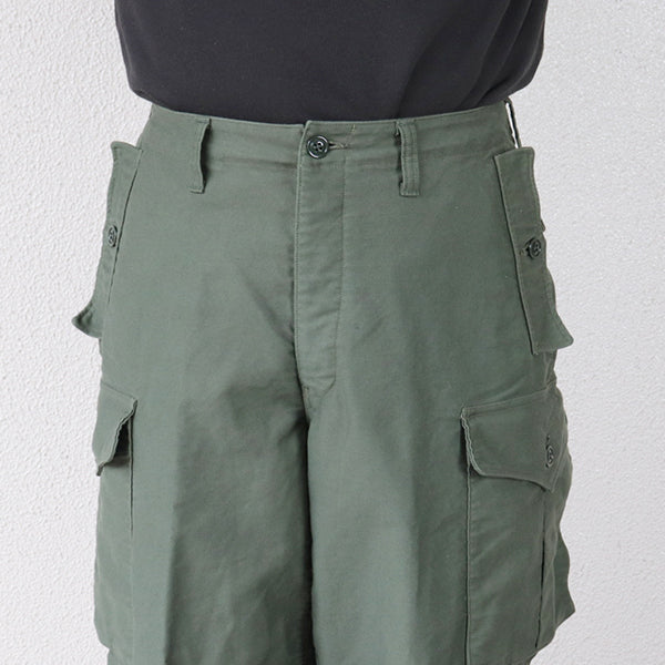 GROUND CREW TROUSERS / MILITARY MOLESKIN / OLIVE