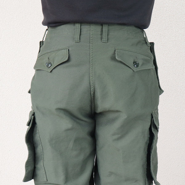 GROUND CREW TROUSERS / MILITARY MOLESKIN / OLIVE