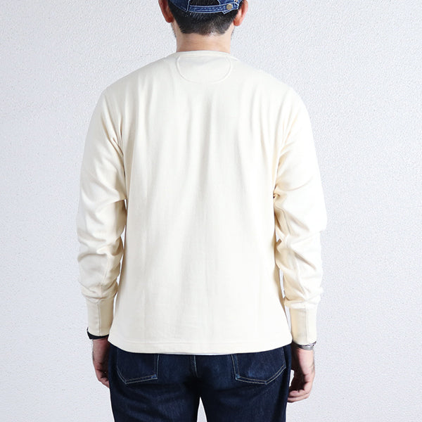 HENLEY NECKED LONG SLEEVE SHIRT