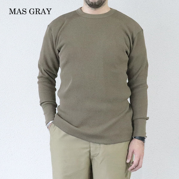 CREW NECKED THERMAL L/S SHIRT / PLAIN MODEL