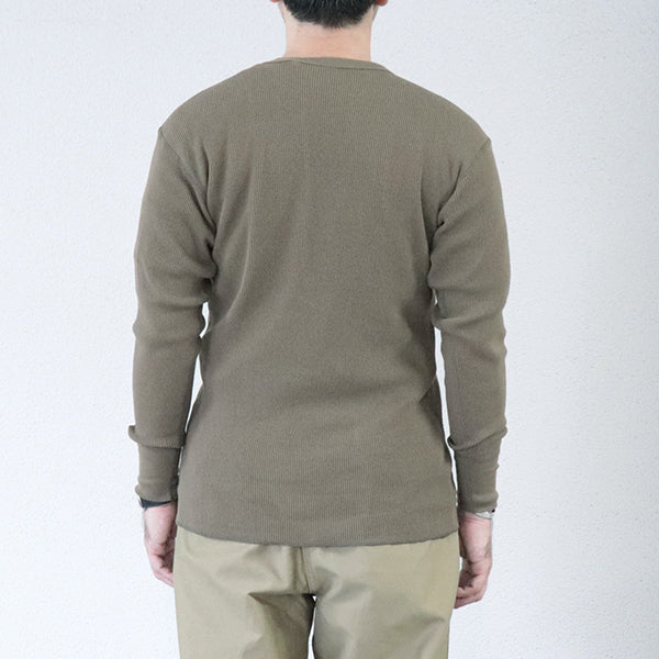 CREW NECKED THERMAL L/S SHIRT / PLAIN MODEL