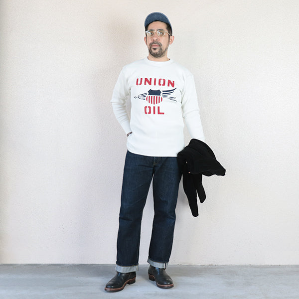 CREW NECKED THERMAL LONG SLEEVE SHIRT / UNION OIL