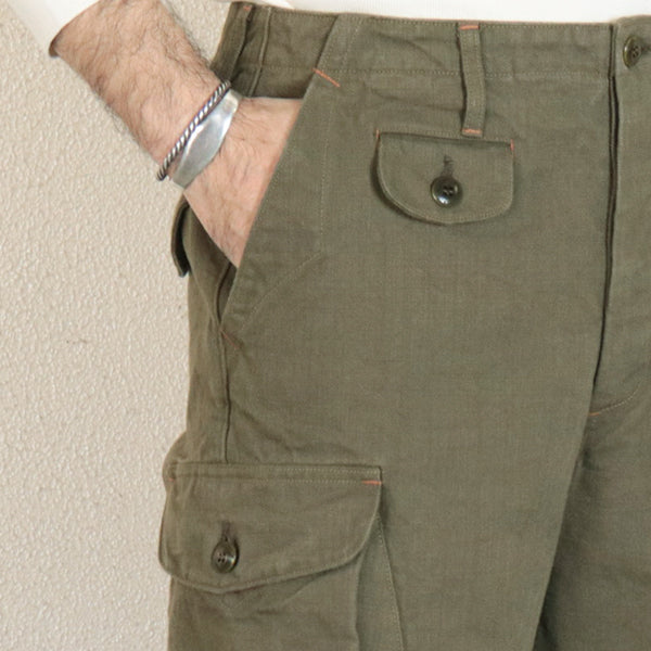 SPECIAL EDITION / TIMBER CRUISER TROUSERS / 13oz YARN-DYED COTTON DUCK / OLIVE