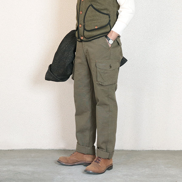 SPECIAL EDITION / TIMBER CRUISER TROUSERS / 13oz YARN-DYED COTTON DUCK / OLIVE