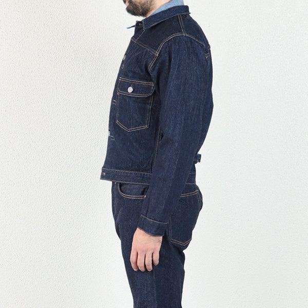 40s〜Unknown Denim Jacketファーストタイプデニムジャケット FREE WHEELERS/フリーホイーラーズ】「1st Generation Denim