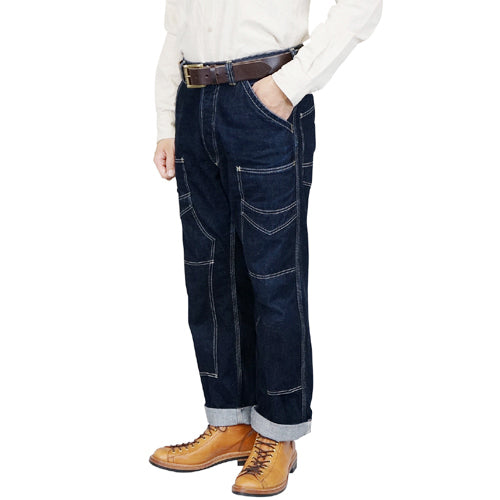 DERRICKMAN OVERALLS / 13.5oz INDIGO DENIM