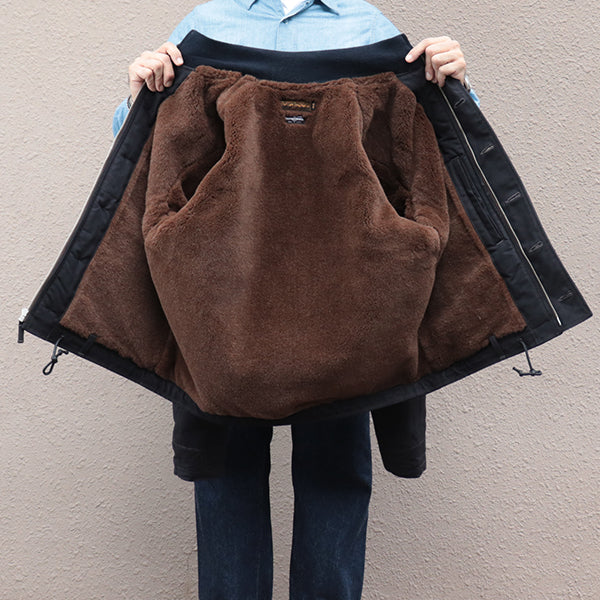 CIVILIAN DECK JACKET / COTTON DUCK DRY FINISH / DARK NAVY